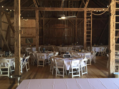 Perfect country wedding and reception
